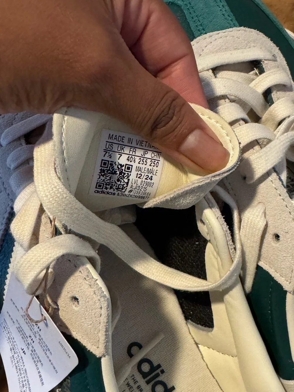 adidas men size